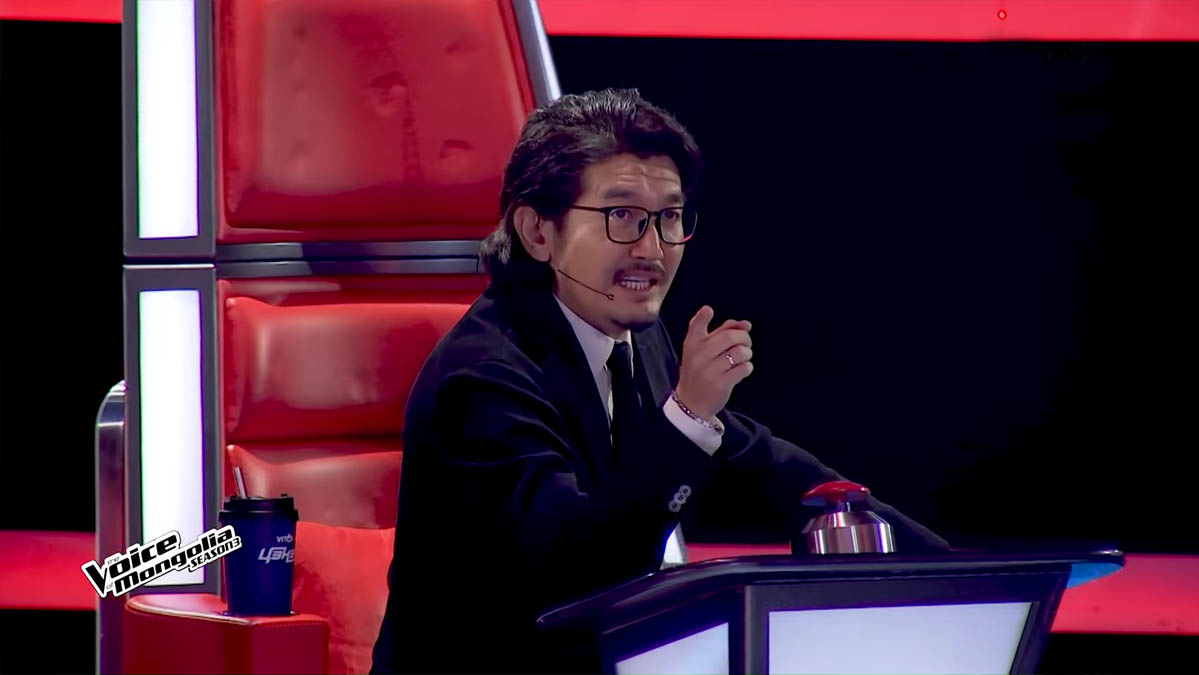 The Voice of Mongolia mentor