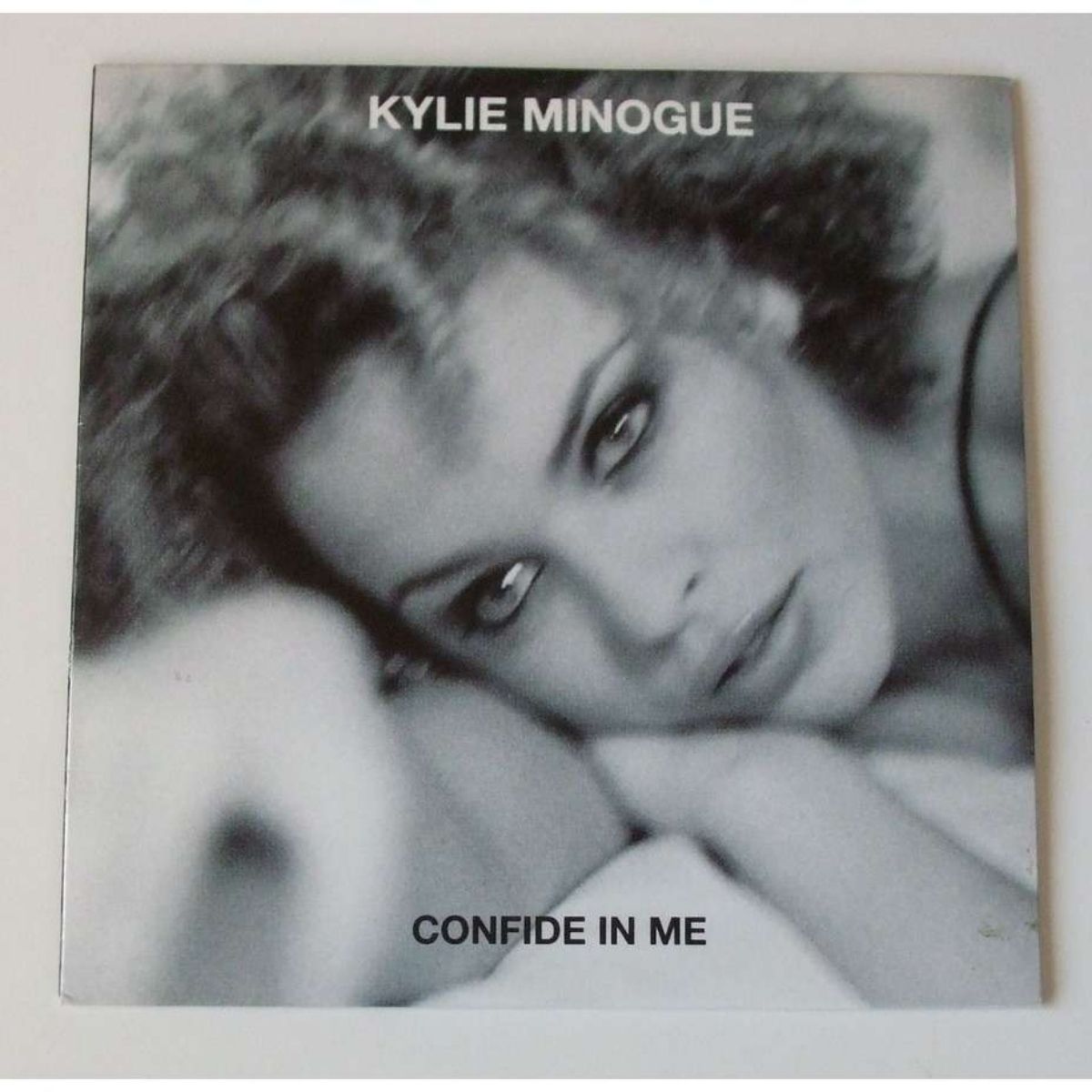 Kylie Minogue's "Confide In Me" album cover