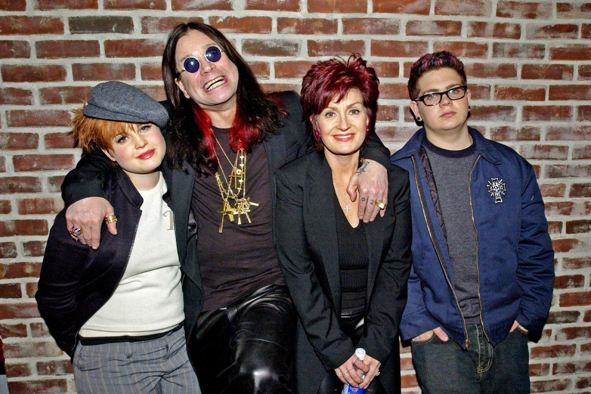 Ozzy Osbourne y su familia