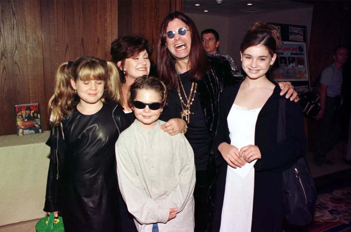 Ozzy Osbourne et sa famille