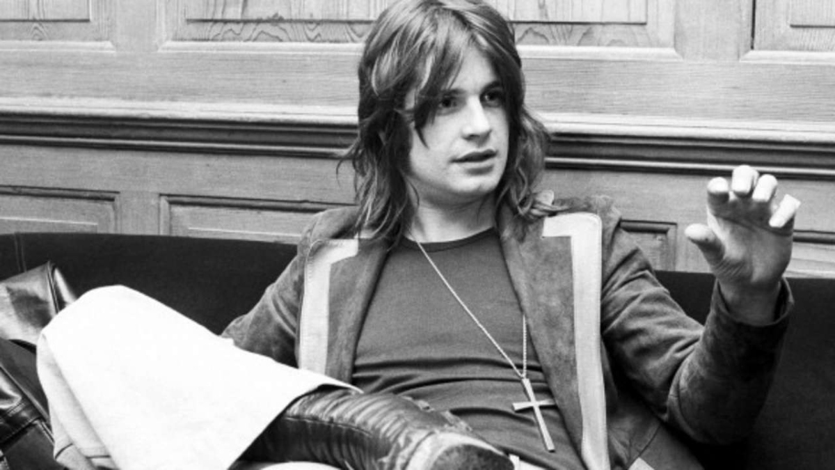 Ozzy Osbourne als junger Mann
