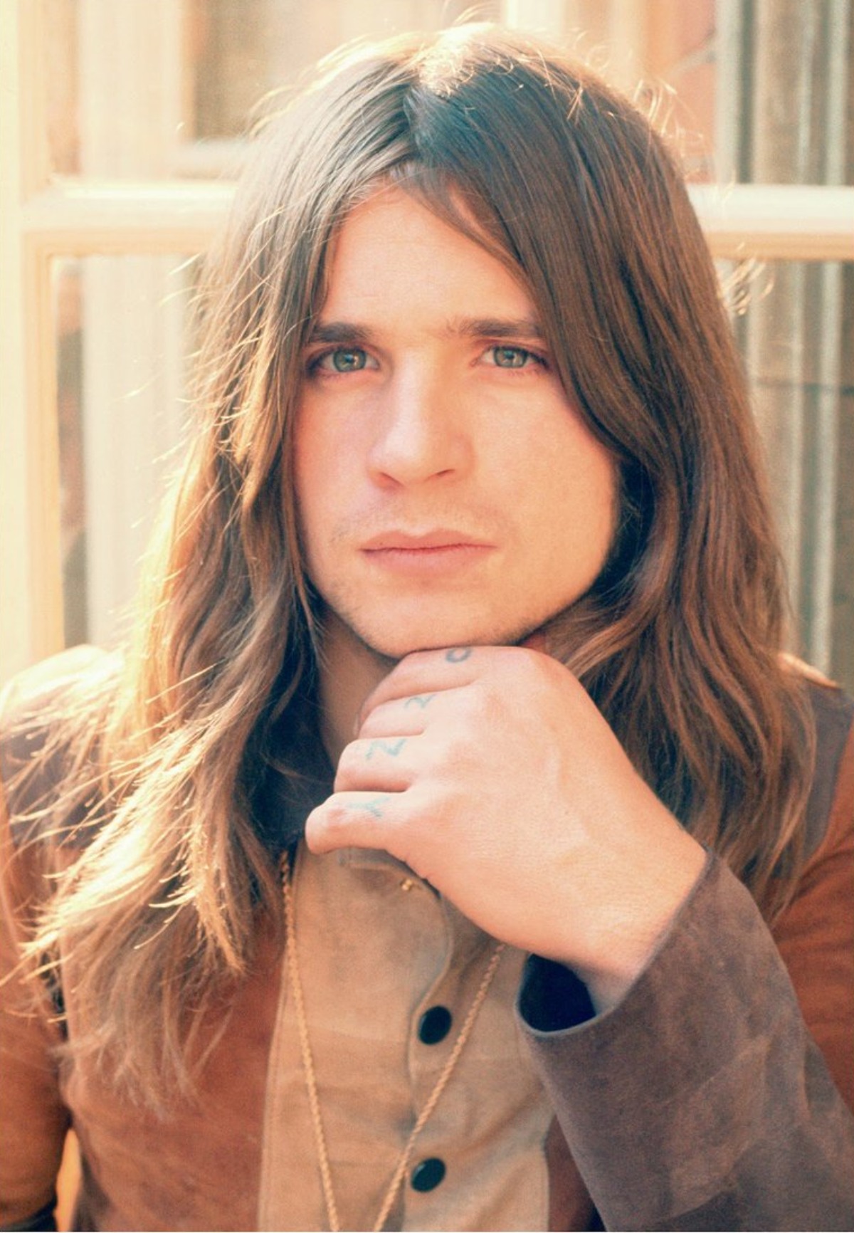 Ozzy Osbourne as a young man