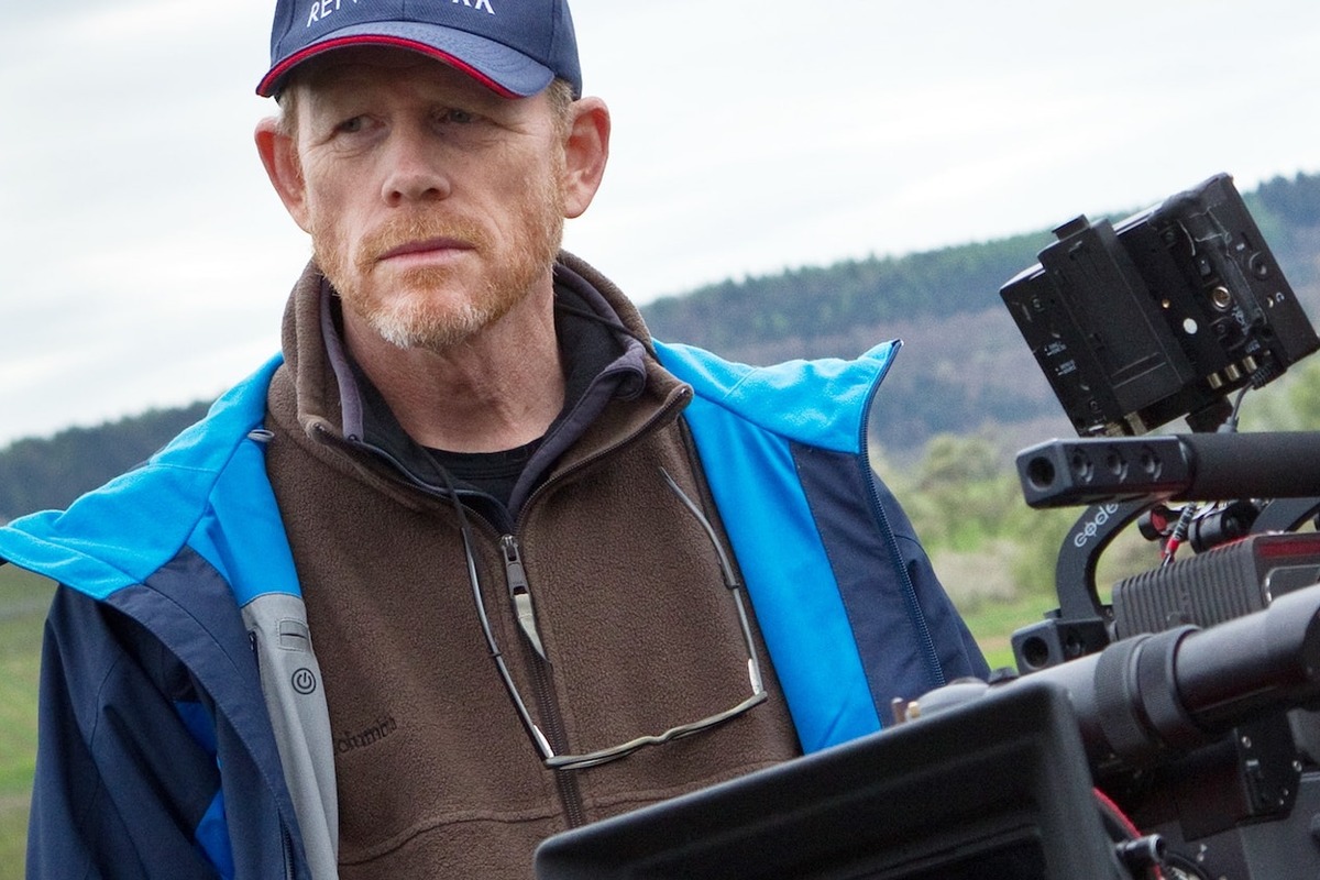 Ron Howard is personally involved in the shoot