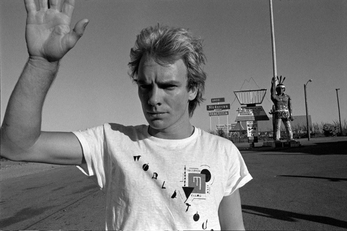 Sting as a young man
