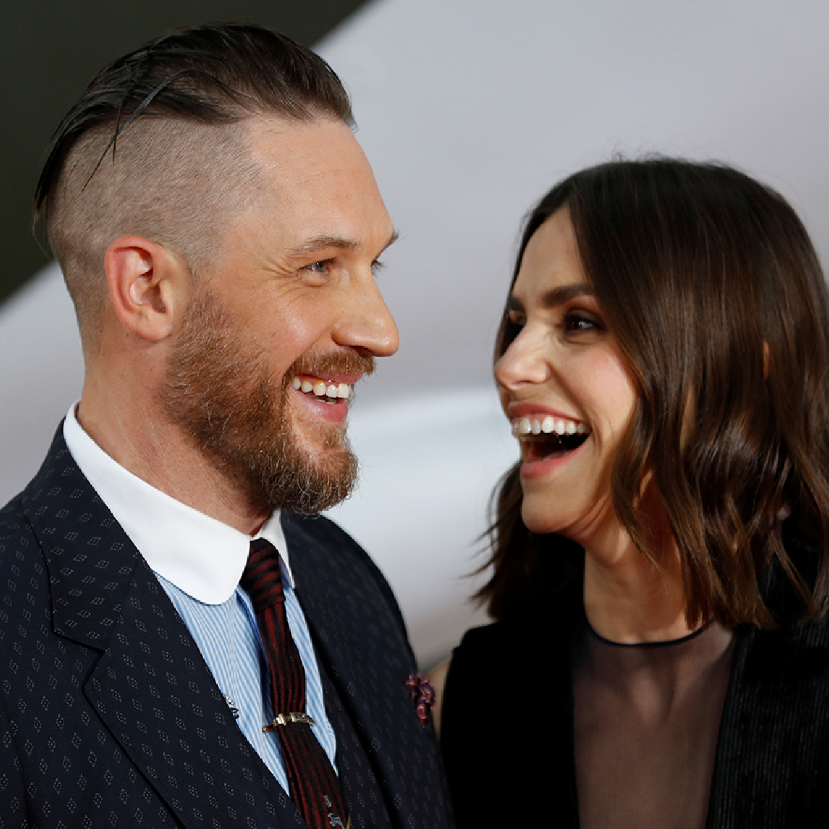 Tom with Charlotte Riley
