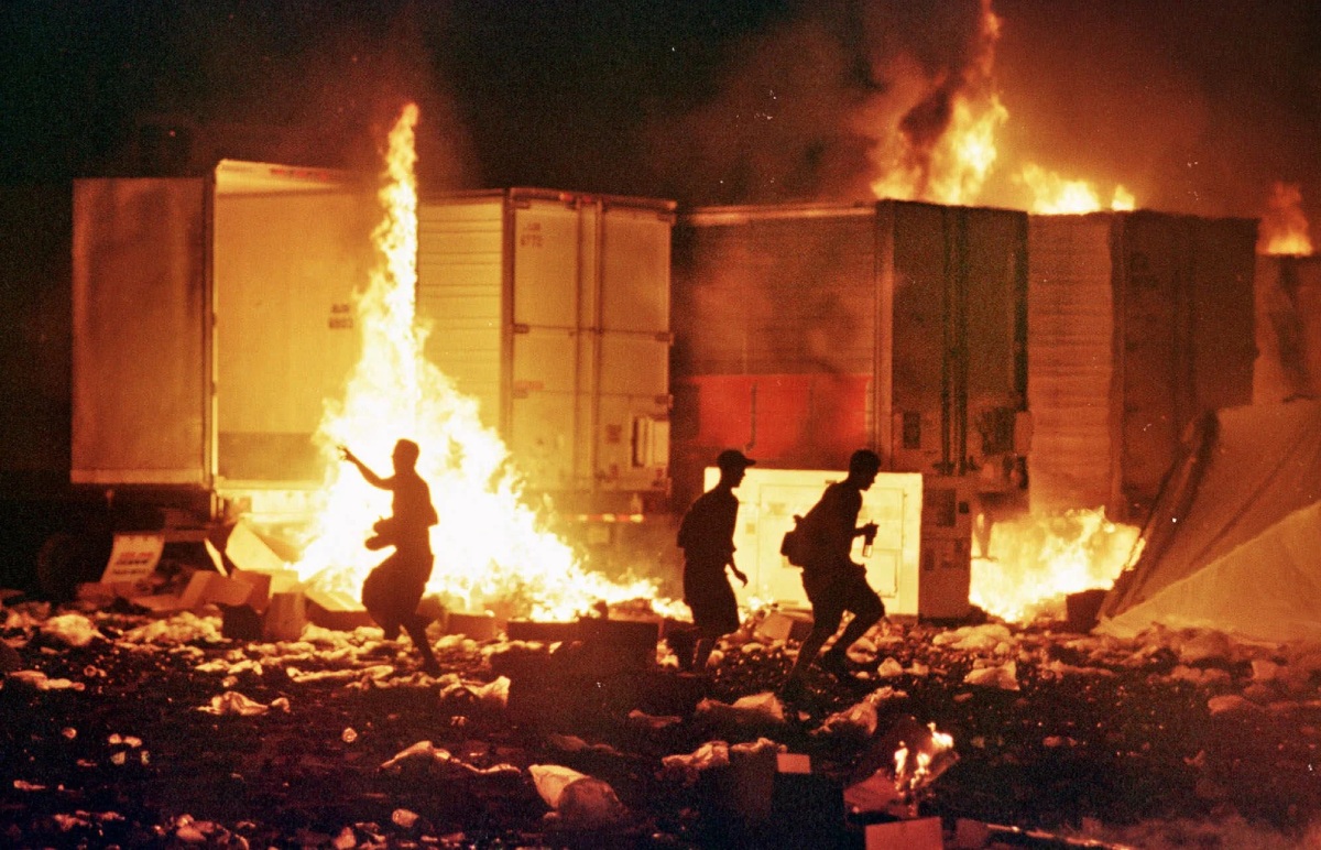 Woodstock 1999, émeutes