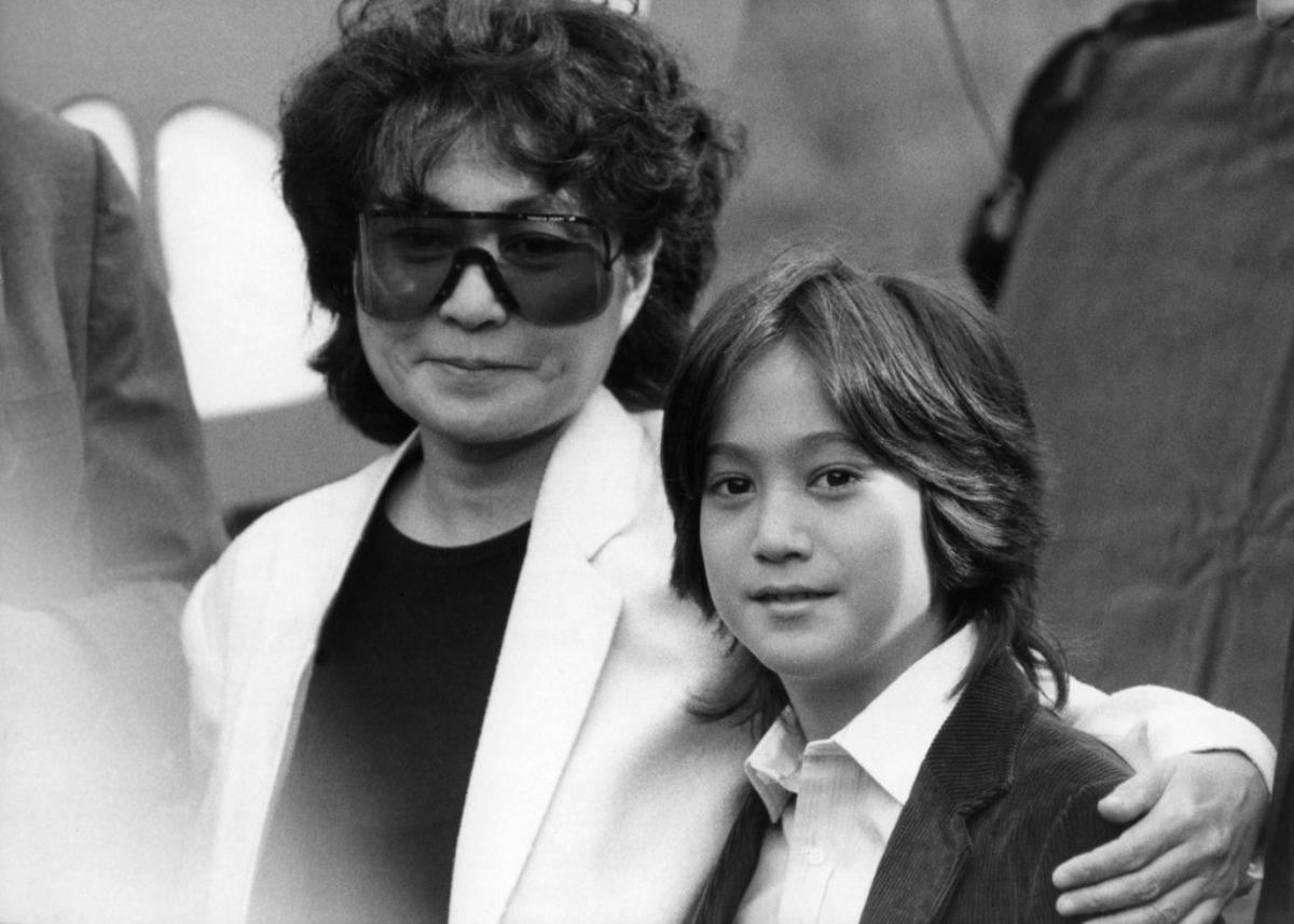Yoko Ono und Sean Lennon