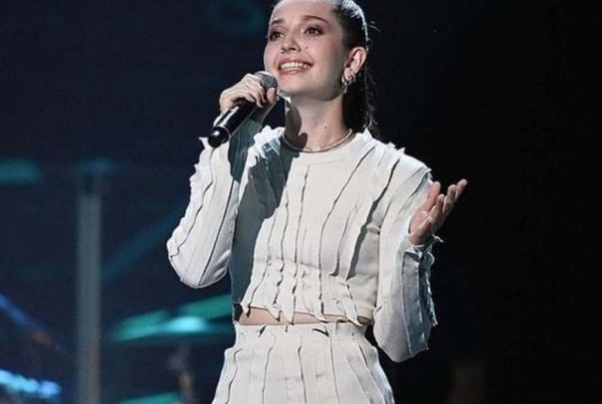 Yulia Koshkina on the 10th season of the Voice show
