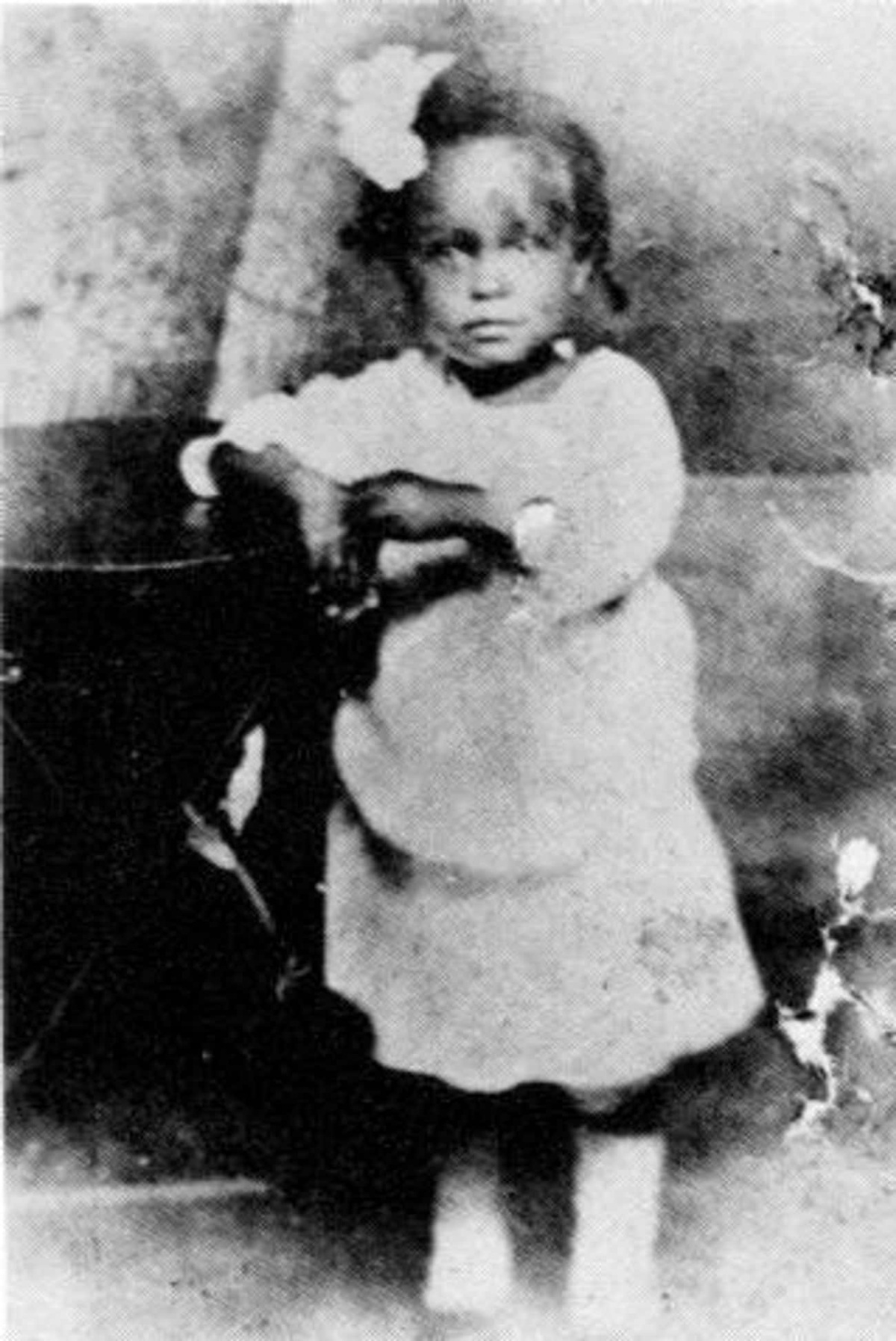 Billie Holiday as a child