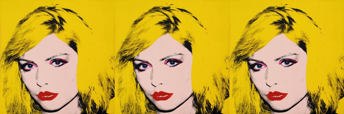 Debbie Harry, pop art by Andy Warhol