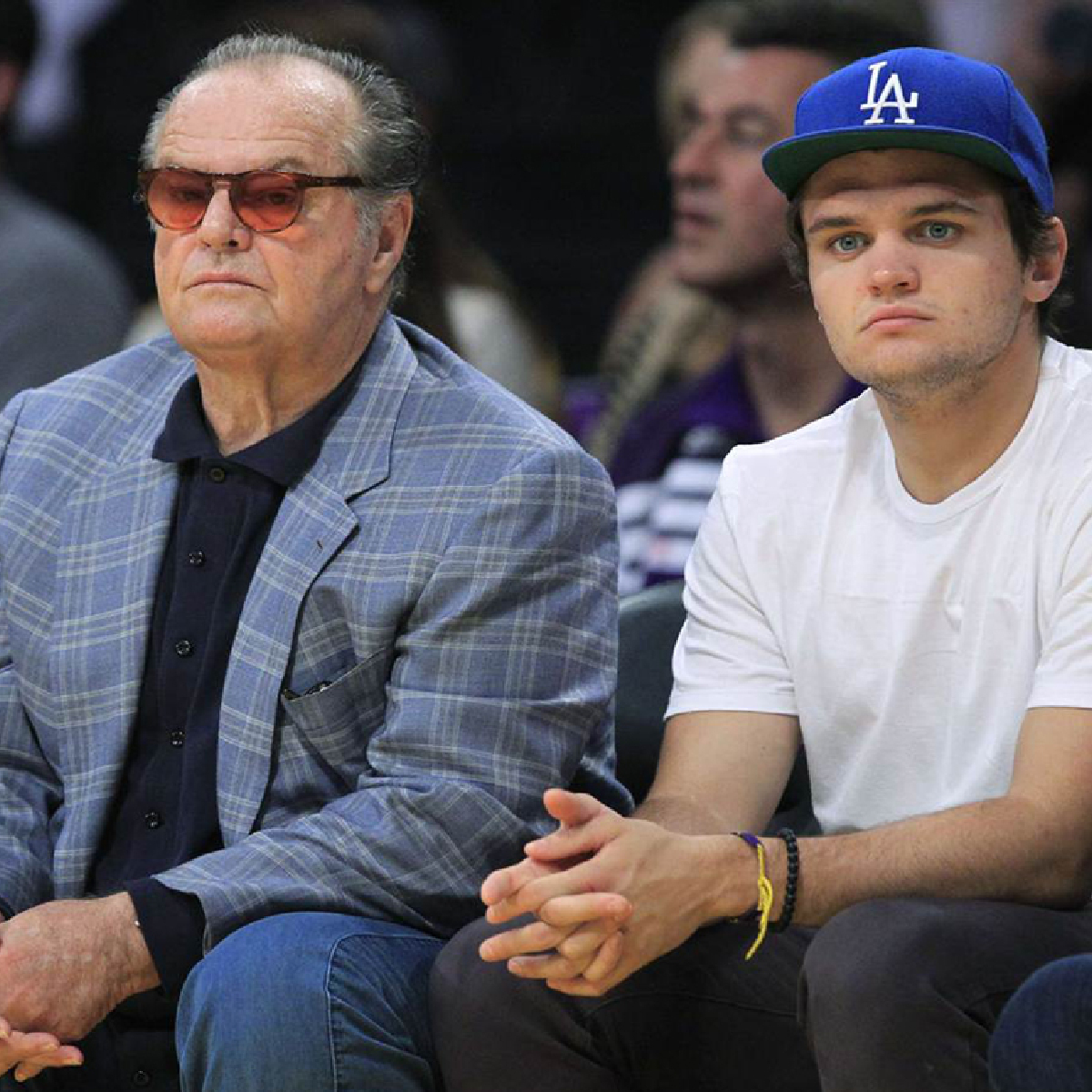 Jack Nicholson and his son