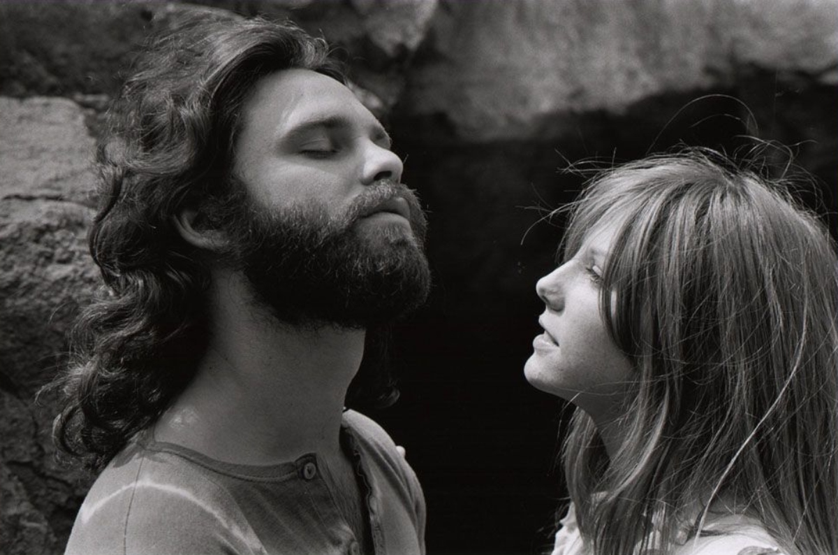 Jim Morrison et Pamela Courson