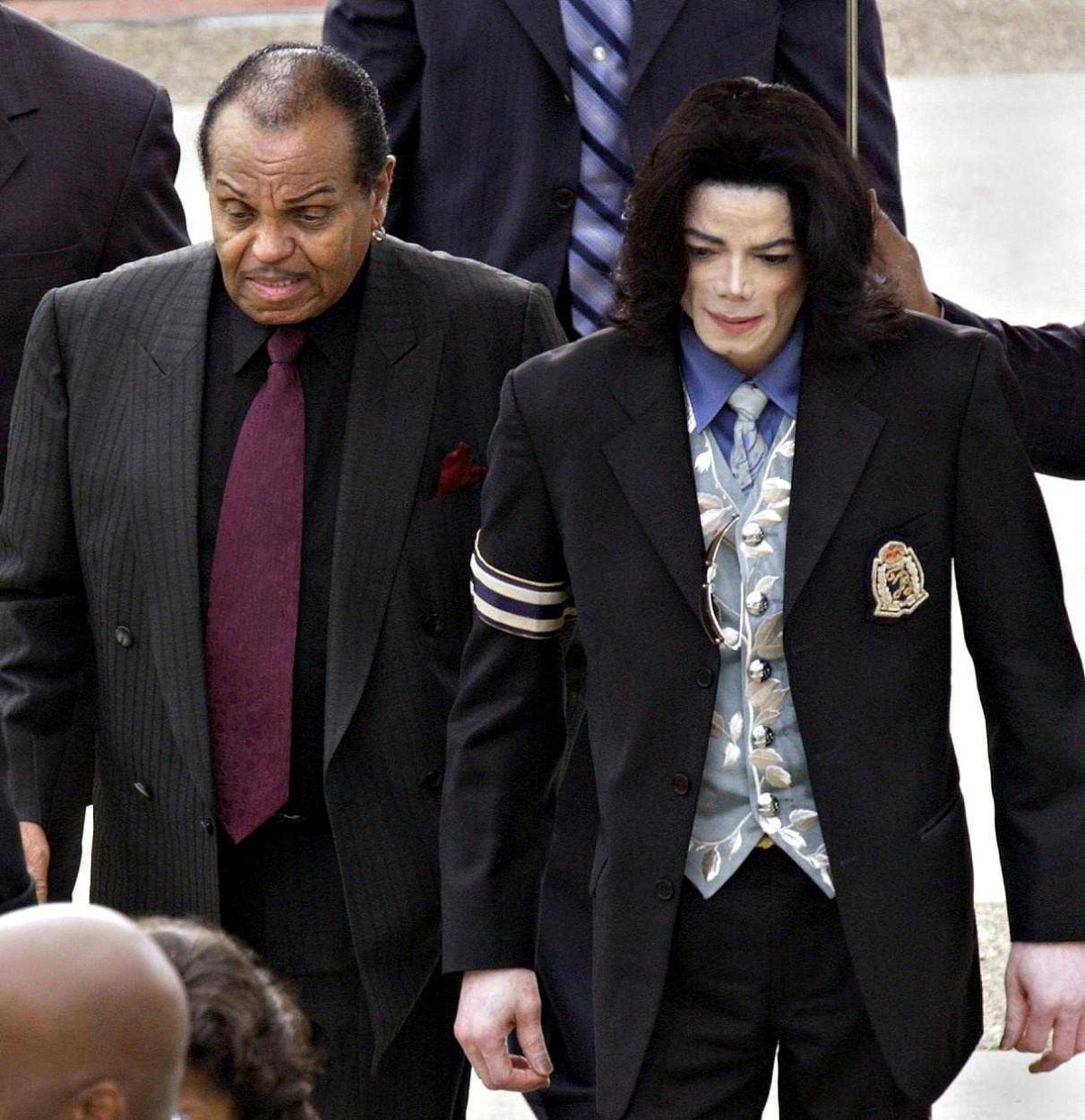 Joseph und Michael Jackson