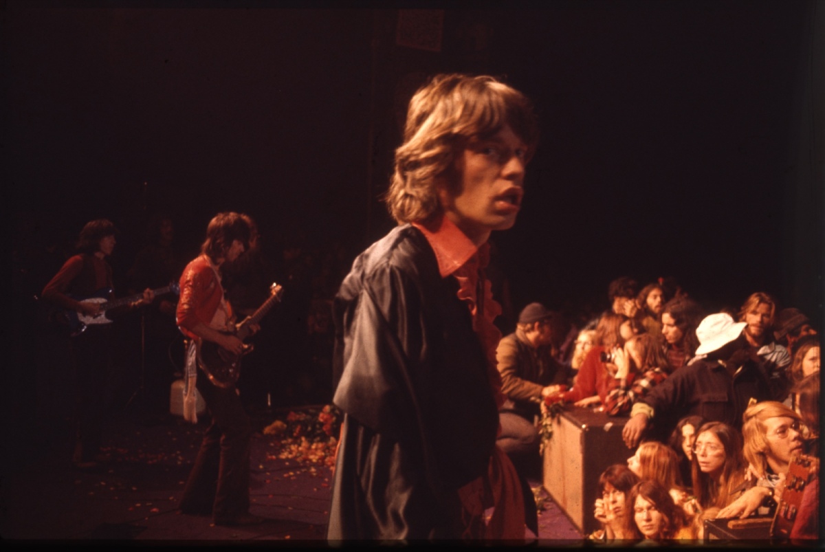 Scared Mick Jagger