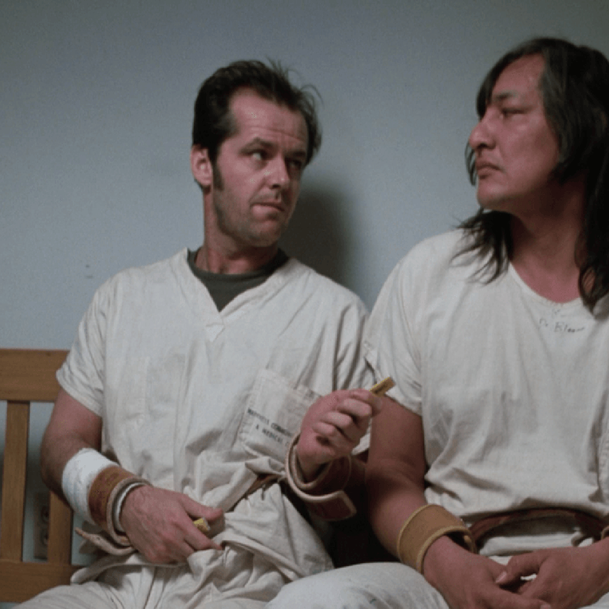 A still from One Flew Over the Cuckoo's Nest.