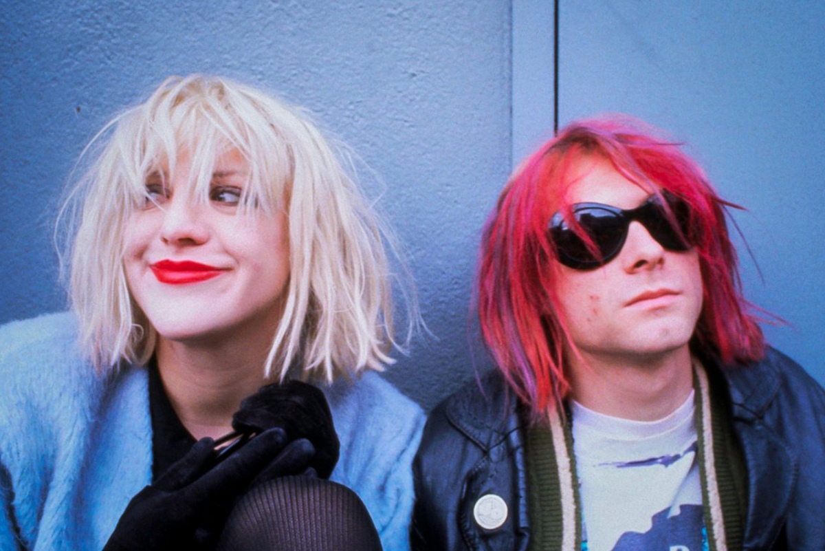Courtney Love et Kurt Cobain