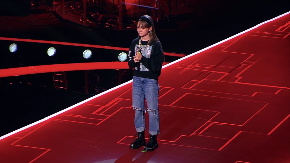 Martha Kapelush. "Leave Me Alone" - Blind Auditions - The Voice.Children