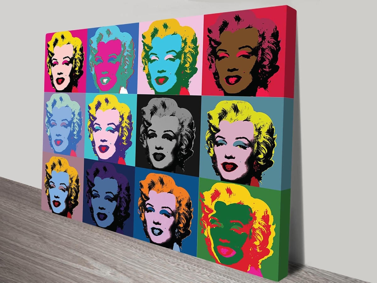 Marilyn Monroe, Andy Warhols Pop-Art