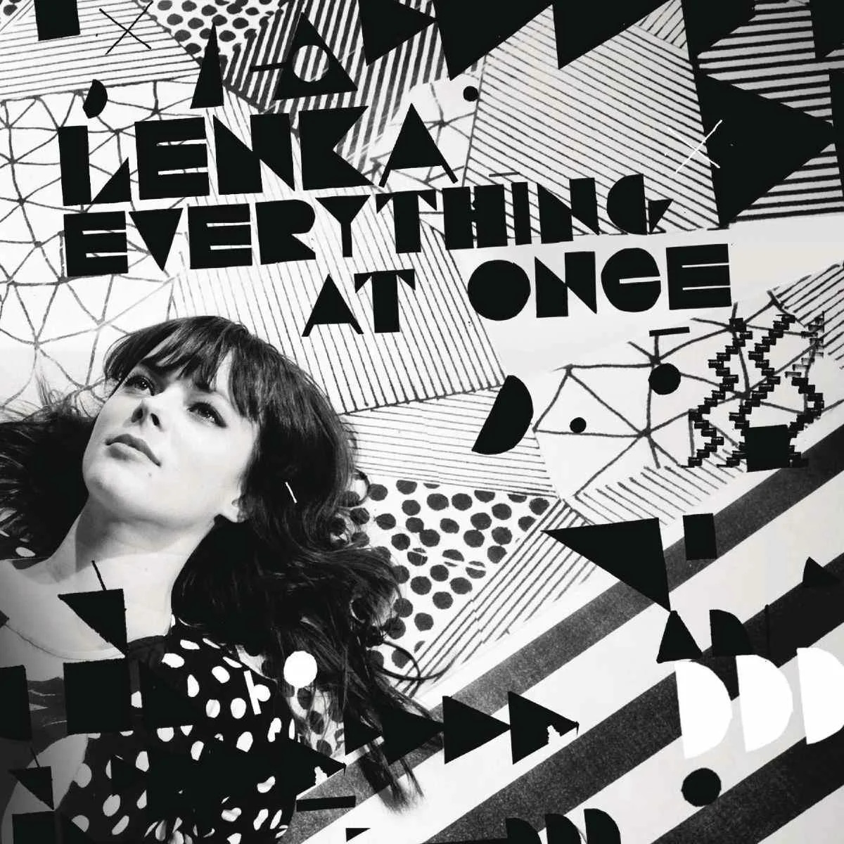 Обложка сингла «Everything at Once» певицы Lenka