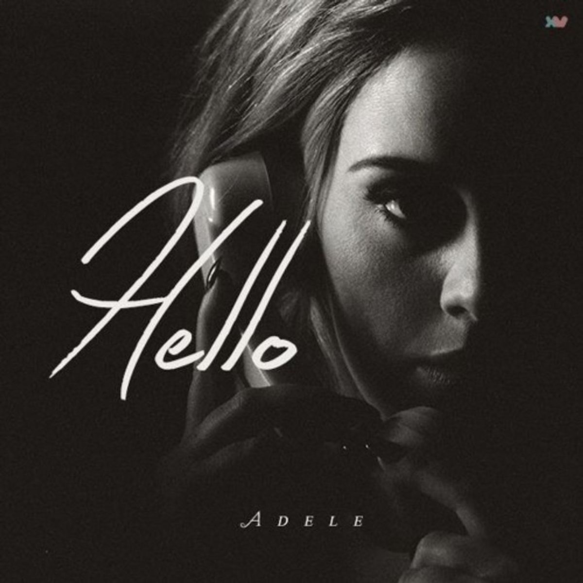 Обложка сингла «Hello» Адель