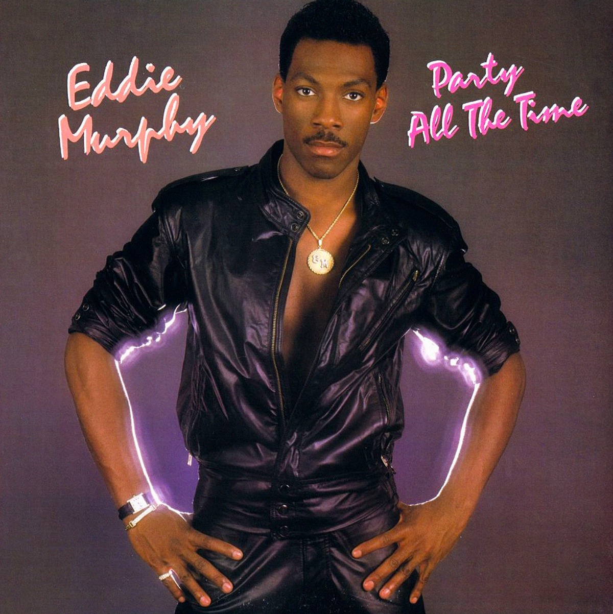 The cover of Eddie Murphy's single "Party All the Time."