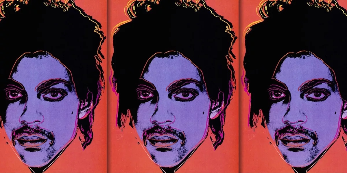 Prince, pop art by Andy Warhol