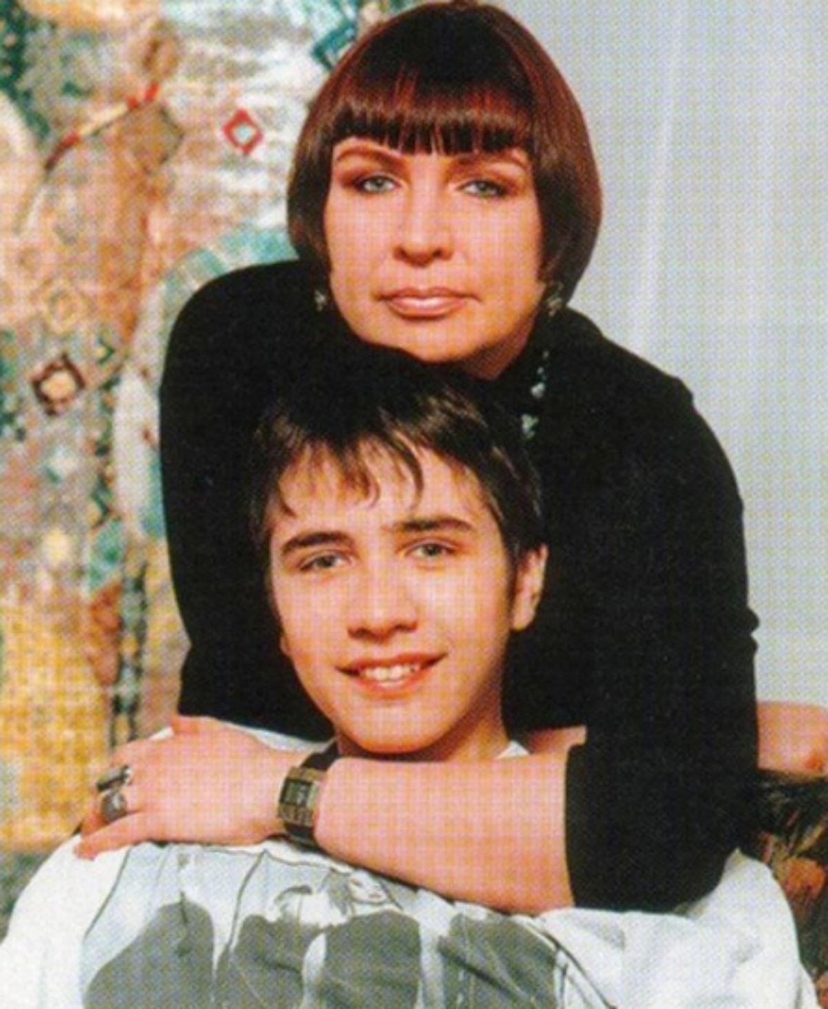 Alexander Tsoi avec sa mère