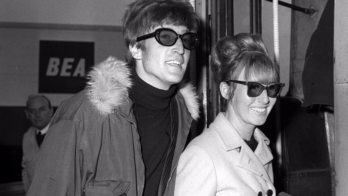 John Lennon y Cynthia