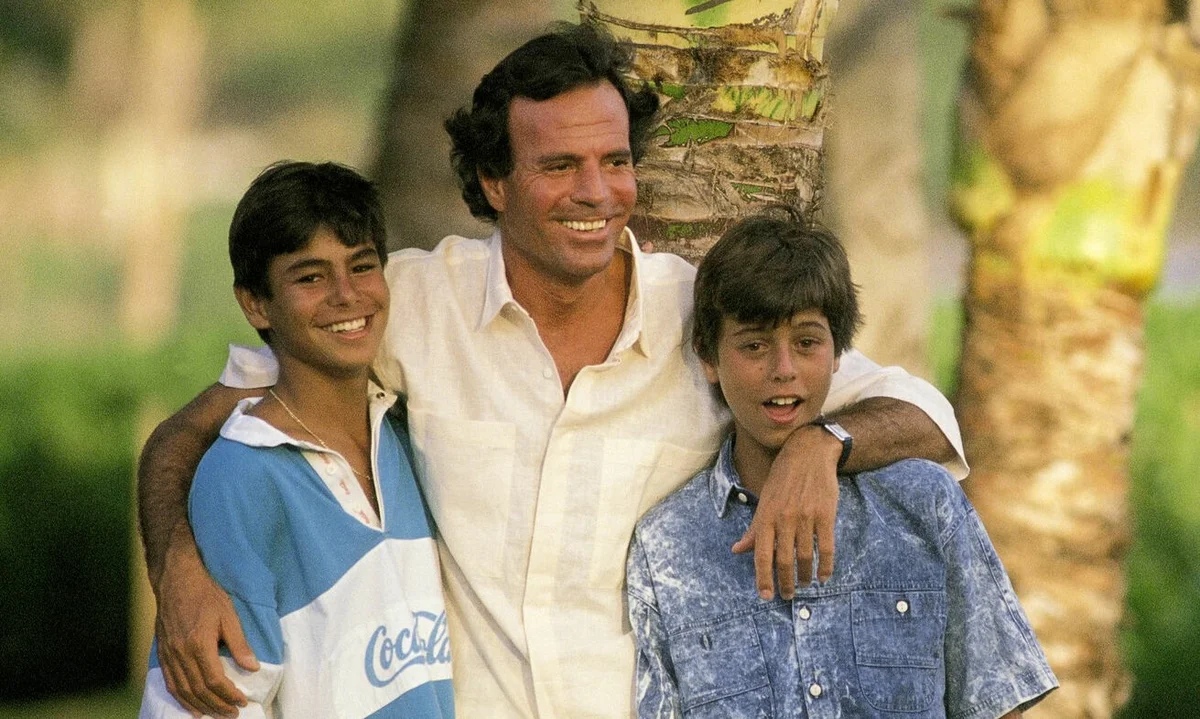 Julio Iglesias und seine Söhne