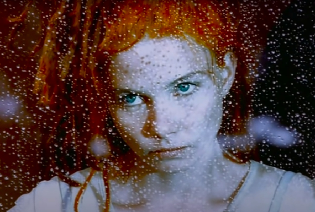 A still from the video "Beyond The Invisible" by Enigma