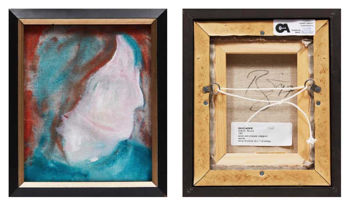 Картина Дэвида Боуи, которая ушла с молотка за более чем 100 тысяч долларов
