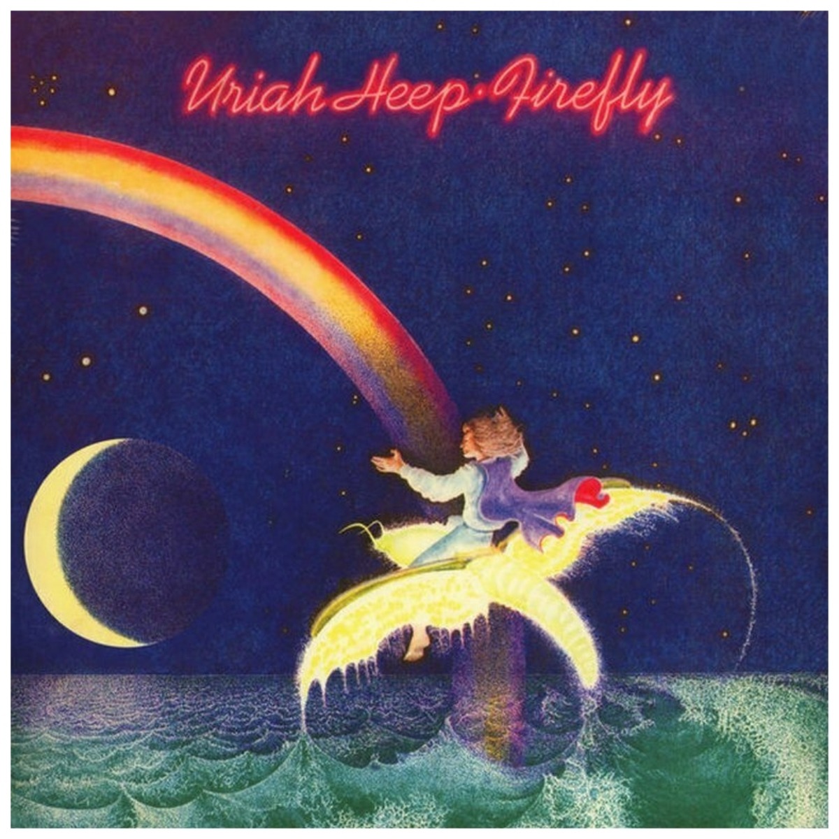Portada del álbum 'Firefly' de Uriah Heep