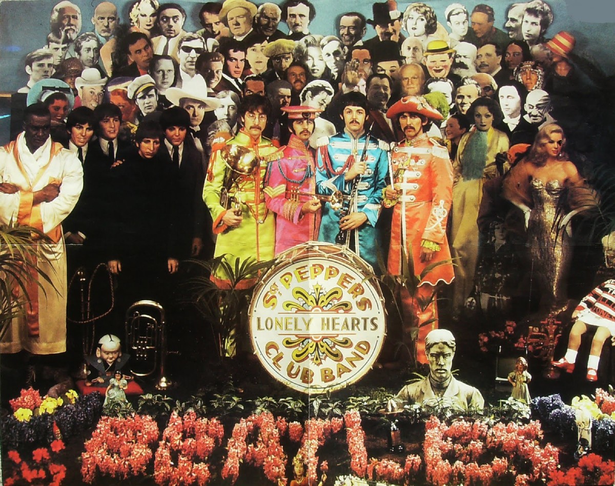 Portada de "Sgt. Pepper's Lonely Hearts Club Band" de The Beatles