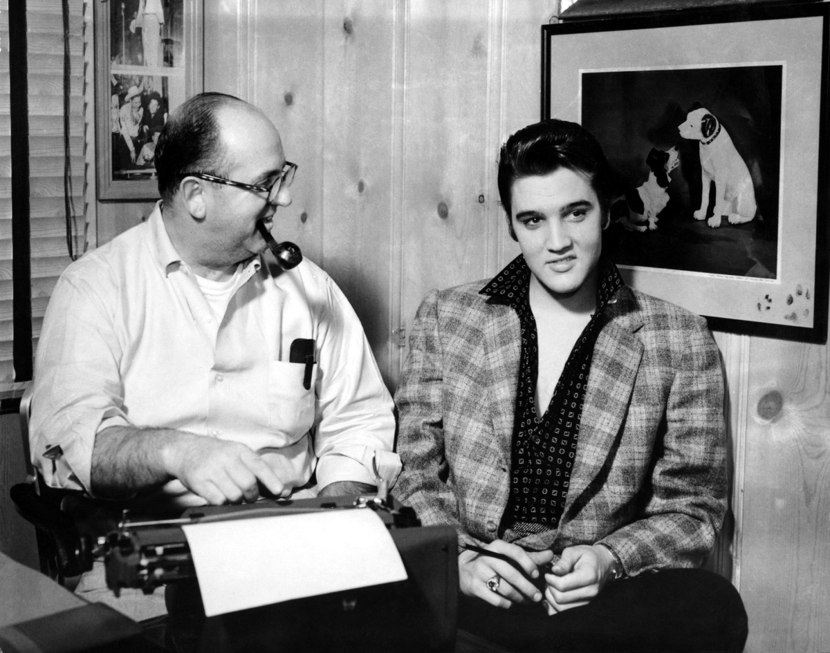 Coronel Tom Parker y Elvis Presley