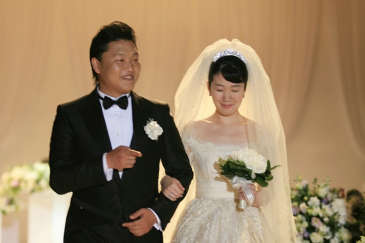 PSY et Yoo Hye Young
