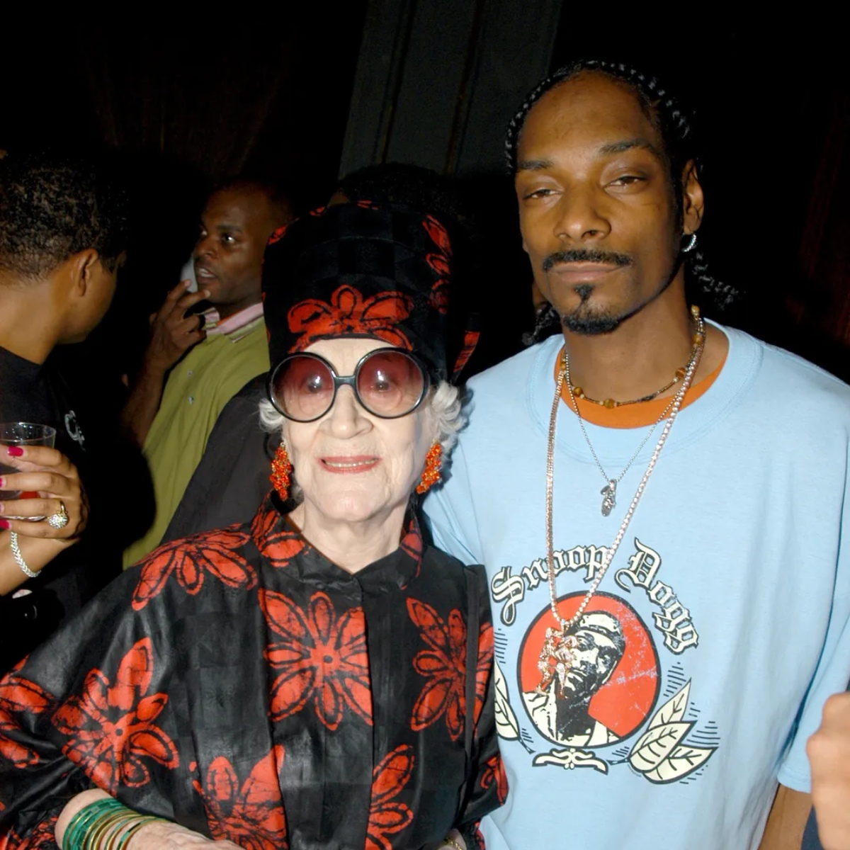 Zelda Kaplan und Snoop Dogg