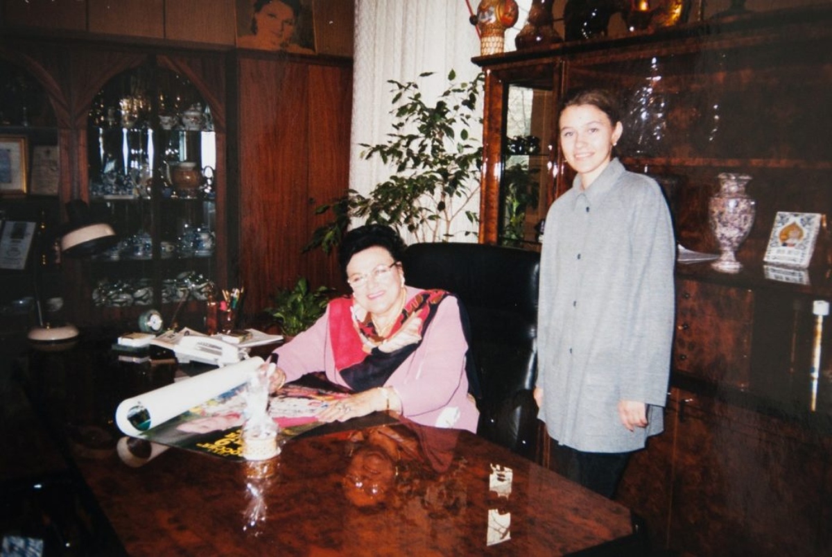 Lyudmila Zykina and Ksenia Rubtsova