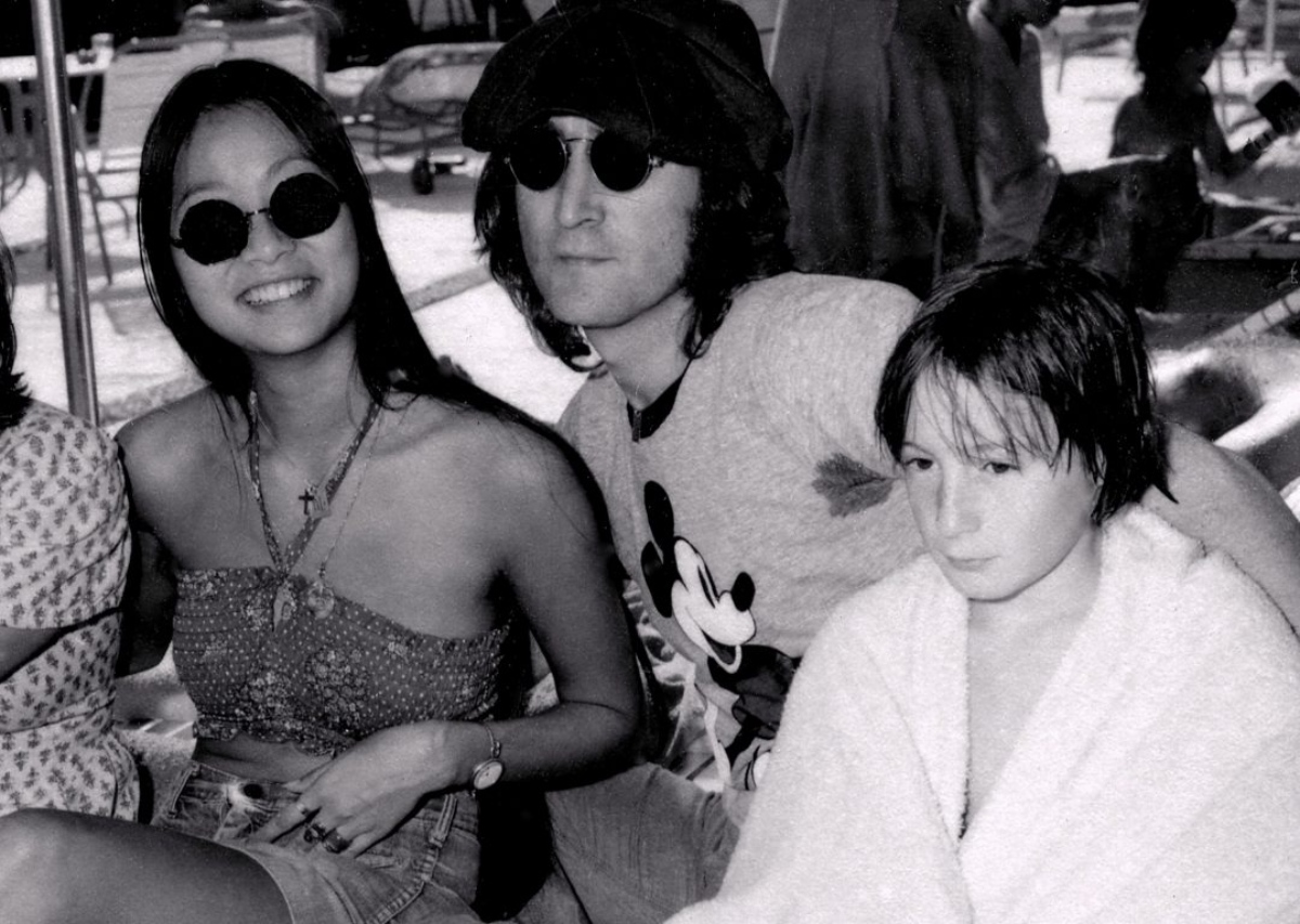 May Pang, John Lennon et Julian
