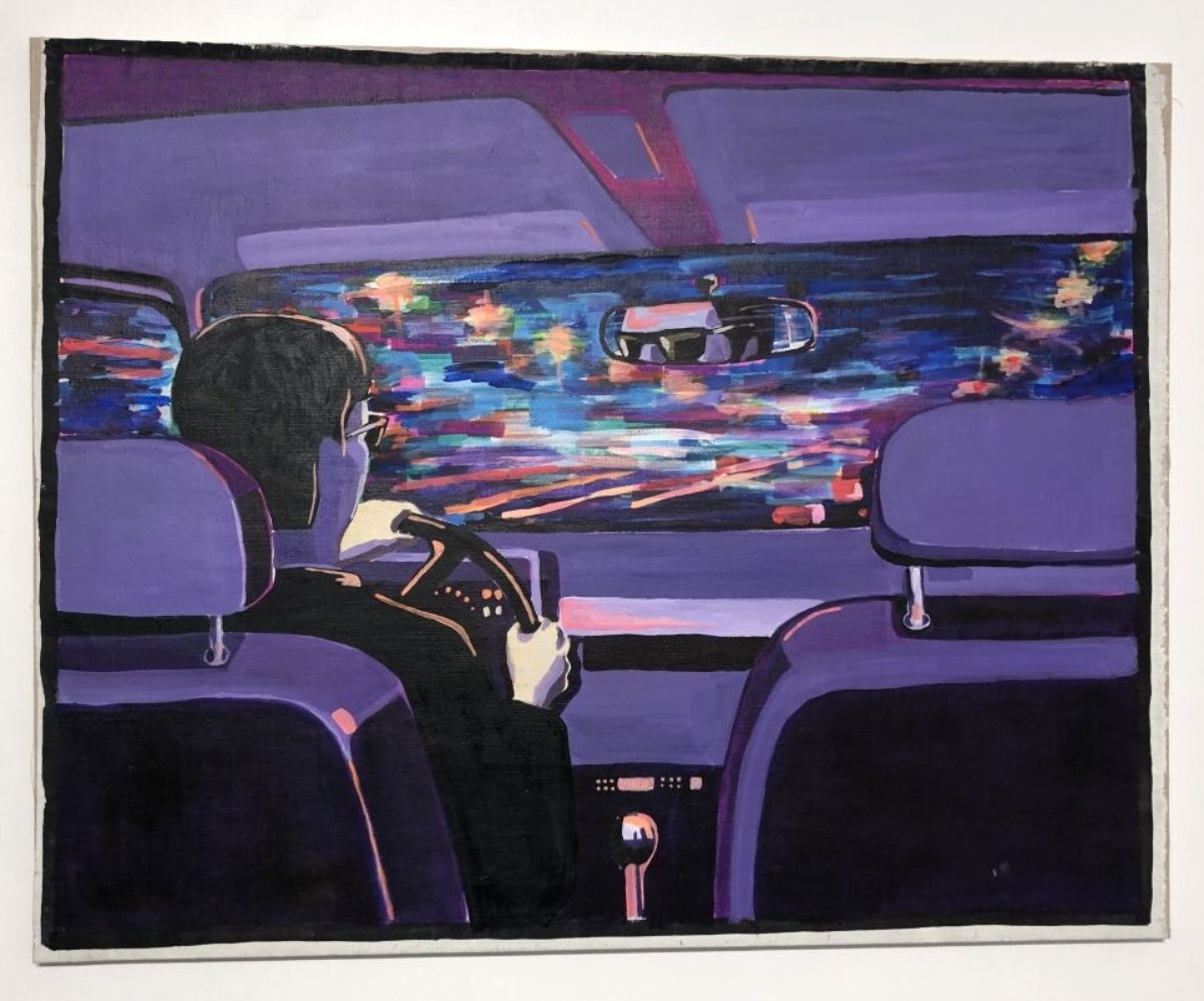 "A Estrada", a última pintura de Victor Tsoi