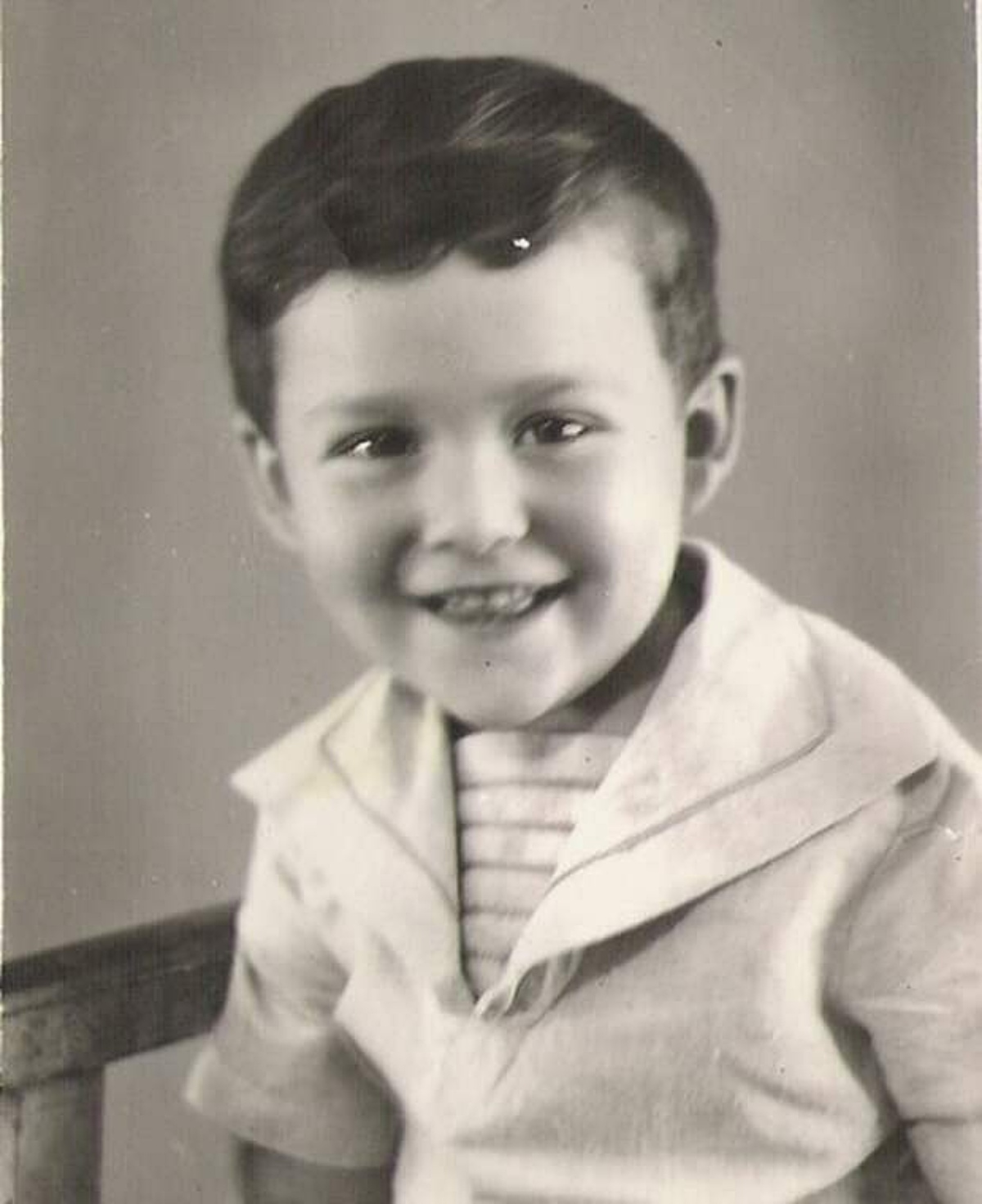 Igor Sarukhanov quando criança