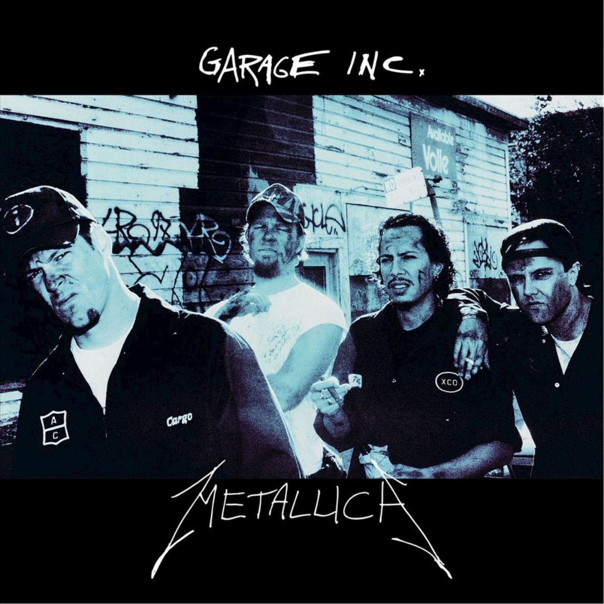 Portada de "Garage Inc." de Metallica