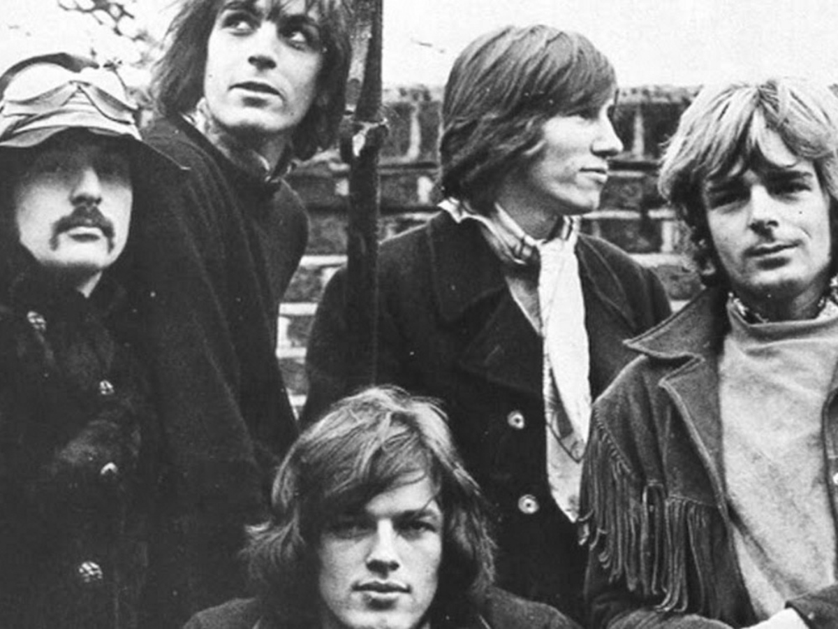 Pink Floyd with Syd Barrett.