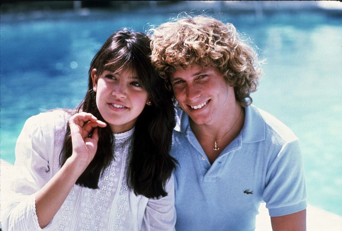 Phoebe Cates and Willie Ames