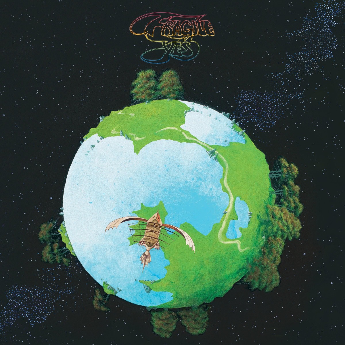 Cover of the album "Fragile" by Yes