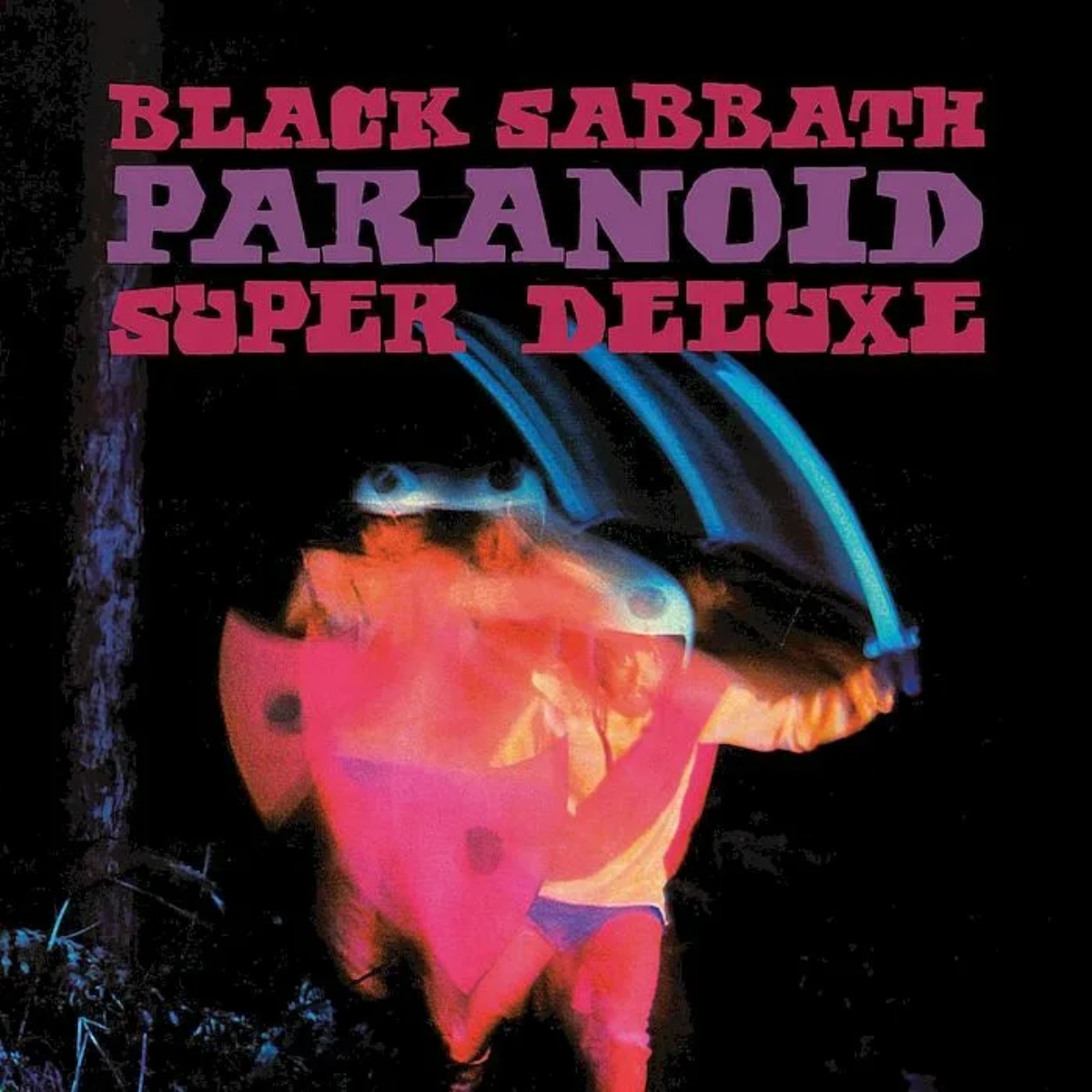 Обложка альбома «Paranoid» группы Black Sabbath