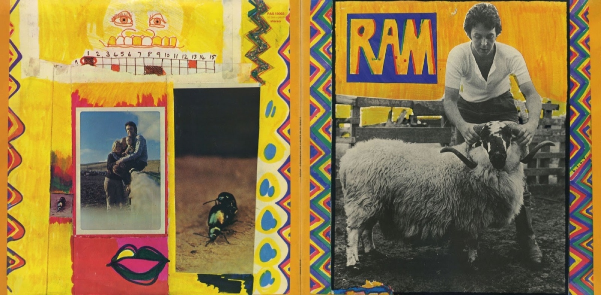 The cover of Paul McCartney's "Ram" album