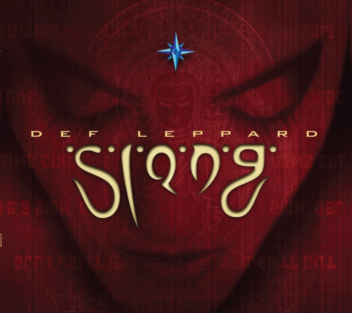 La couverture de l'album "Slang" de Def Leppard.