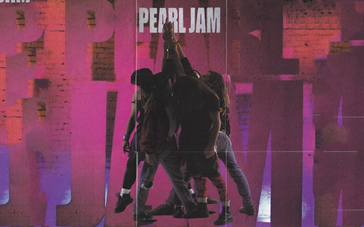 Couverture de l'album "Ten" de Pearl Jam