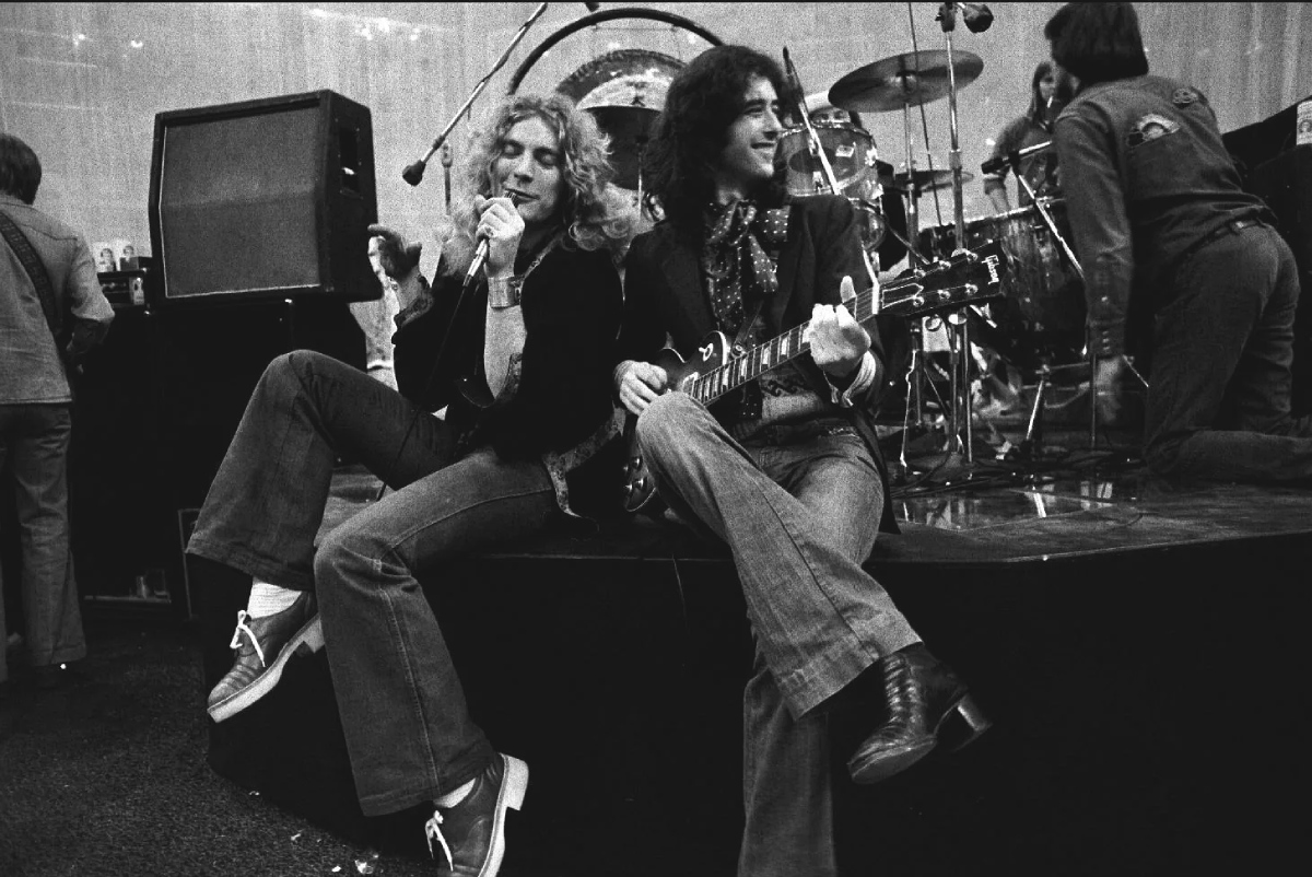 Robert Plant et Jimmy Page