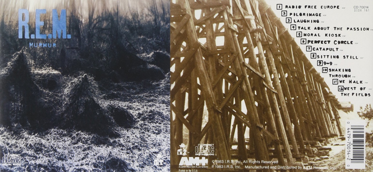 Couverture de l'album "Murmur" de R.E.M.